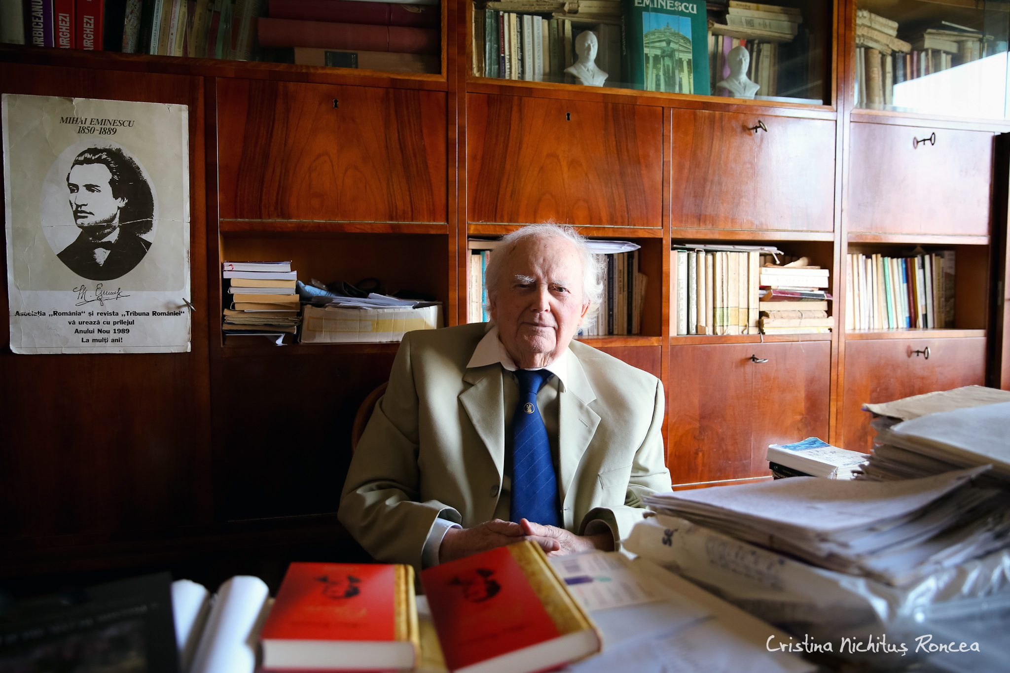 A plecat la Domnul pentru a se întâlni cu Mihai Eminescu. Veșnică pomenire, Dimitrie Vatamaniuc (25 septembrie 1920, Sucevița – 4 iulie 2018, București)